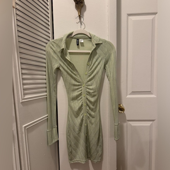H&M Long sleeve Mini Dress XXS - Picture 1 of 1